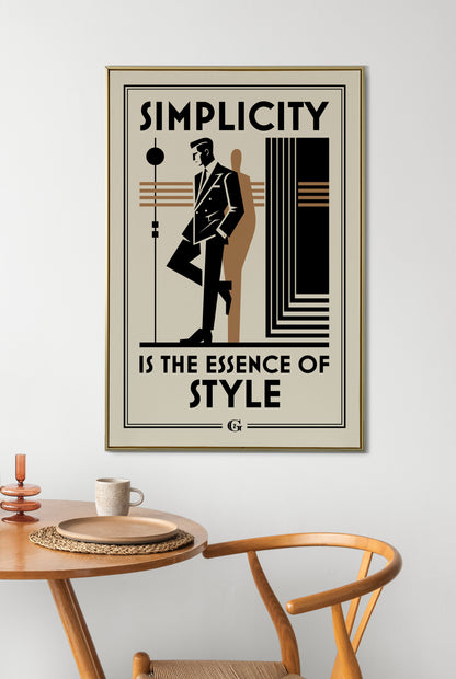 Simplicity is the Essence of Style
